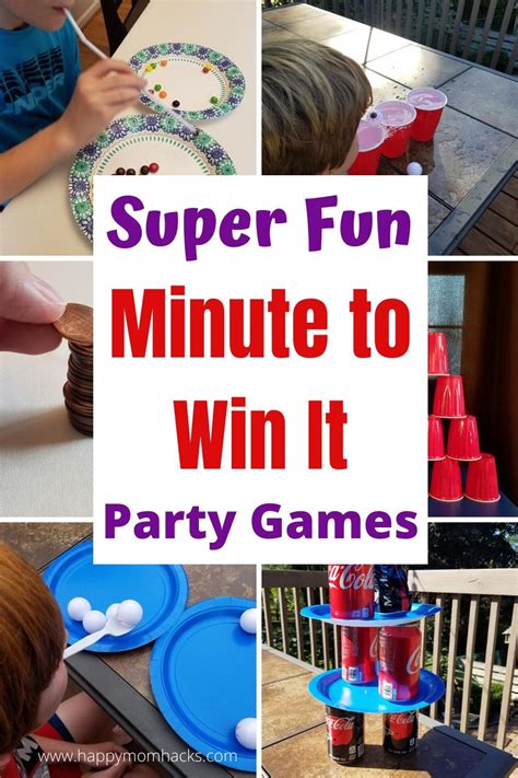 minute to win it games for kids|More.